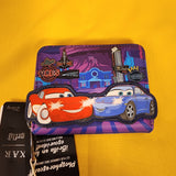 Pixar Cars Lightning McQueen & Sally Nighttime GID Wallet