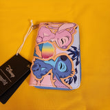 Loungefly Lilo and Stitch Snow Cone Stitch and Angel Date Night Summer Wallet