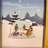 Loungefly Disney Winnie The Pooh Ice Skating LE 3" Enamel Pin Sliding