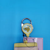Disney Princess Belle with Horse Floral Retractable Lanyard ID Holder