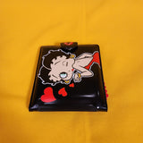 Whatever! Makes You Happy x Betty Boop Padded Vinyl Snap Wallet