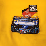 Ghostbusters Ecto-1 Glow In The Dark Zip Around Wallet