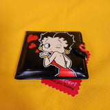 Whatever! Makes You Happy x Betty Boop Padded Vinyl Snap Wallet
