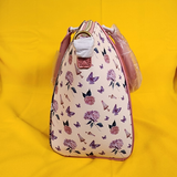 Loungefly Disney Tinker Bell Napping Floral Satchel Handbag Peter Pan Fairy