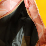 Betsey Johnson Pink Ribbon Bow Insulated Lunch Tote Bag