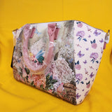 Loungefly Disney Tinker Bell Napping Floral Satchel Handbag Peter Pan Fairy