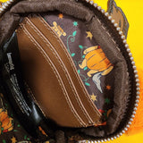 Loungefly Disney Winnie the Pooh Plush Pumpkin Cosplay Coin Bag Wristlet