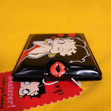 Whatever! Makes You Happy x Betty Boop Padded Vinyl Snap Wallet