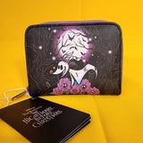 Loungefly The Nightmare Before Christmas Zero Moon Doodle Zip Wallet