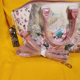 Loungefly Disney Tinker Bell Napping Floral Satchel Handbag Peter Pan Fairy