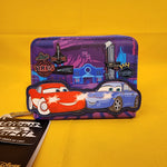 Pixar Cars Lightning McQueen & Sally Nighttime GID Wallet