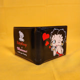 Whatever! Makes You Happy x Betty Boop Padded Vinyl Snap Wallet