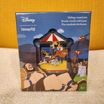 Mickey Minnie Brave Little Tailor Carousel Sliding 3" LE Pin