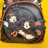 Loungefly Disney Mickey & Minnie Halloween Ears Glow-in-the-Dark Mini Backpack