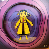 Loungefly Coraline Doll Coraline Moving Limited Edition Enamel Pin 3" NEW