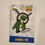 Toy Story Rex Dino Playing Video Games Enamel Pin Palm Exclusive