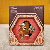 Moana and Pua Floral Glitter Limited Edition Pin