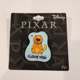 Pixar UP Dug Dog I Love You Enamel Pin