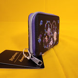 Villains Floral Icons Ursula Cruella Evil Queen Zip Wallet