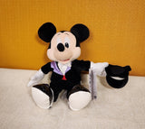 Mickey Mouse Top Hat 95th Anniversary 14" Plush Stuffed Animal