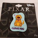 Pixar UP Dug Dog I Love You Enamel Pin