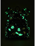Loungefly Disney Mickey & Minnie Halloween Ears Glow-in-the-Dark Mini Backpack
