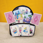 Alice in Wonderland Character Playing Cards Mini Backpack