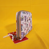 Loungefly Sanrio Hello Kitty And Friends Floral AOP Soft Tag Zipper Wallet