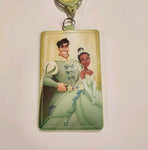 Prince and the Frog Tiana Retractable Lanyard ID Holder