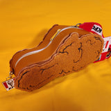 Loungefly KFC Fried Chicken Drumstick Sherpa Crossbody Bag Fast Food