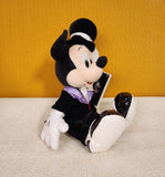 Mickey Mouse Top Hat 95th Anniversary 14" Plush Stuffed Animal