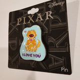 Pixar UP Dug Dog I Love You Enamel Pin
