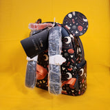 Loungefly Disney Mickey & Minnie Halloween Ears Glow-in-the-Dark Mini Backpack
