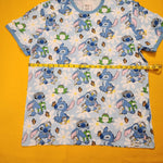 Loungefly Disney Lilo and Stitch Springtime Ducks Frog Daisy T Shirt XL