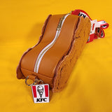 Loungefly KFC Fried Chicken Drumstick Sherpa Crossbody Bag Fast Food