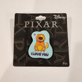 Pixar UP Dug Dog I Love You Enamel Pin