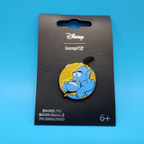 Aladdin Genie Of Lamp Sigh Expression Gold Glitter Enamel Pin