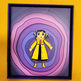 Loungefly Coraline Doll Coraline Moving Limited Edition Enamel Pin 3" NEW