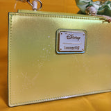 Loungefly Disney Peter Pan Tinker Bell Flower Iridescent Green Crossbody Bag NEW