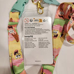 Spongebob Sqaure Pants Patrick Ice Cream Lanyard ID Holder