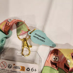 Spongebob Sqaure Pants Patrick Ice Cream Lanyard ID Holder