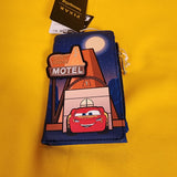 Loungefly Disney Pixar Cars Cozy Cone Motel Lighting McQueen GID Flap Wallet