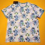 Loungefly Disney Lilo and Stitch Springtime Ducks Frog Daisy T Shirt XL