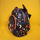 Loungefly Disney Mickey & Minnie Halloween Ears Glow-in-the-Dark Mini Backpack