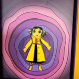 Loungefly Coraline Doll Coraline Moving Limited Edition Enamel Pin 3" NEW