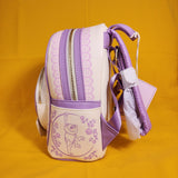 Loungefly Disney Princess Tangled Rapunzel Sketched Purple Mini Backpack