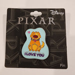 Pixar UP Dug Dog I Love You Enamel Pin