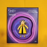 Loungefly Coraline Doll Coraline Moving Limited Edition Enamel Pin 3" NEW