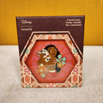 Moana and Pua Floral Glitter Limited Edition Pin