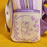 Loungefly Disney Princess Tangled Rapunzel Sketched Purple Mini Backpack